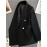 Women's Bright Orange Double-Breasted Lapel Blazer - Oversized Loose-Fit Winter Coat with Pockets, Long Sleeve Tailored Jacket for, Casual & Formal Events, Machine Washable (Vibrant Solid Color Outerwear)