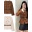 Women'S Belted Blazer | Round Neck Long Sleeve Jacket for Fall Office Wear, Chic, Single Breasted, Regular Fit