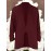 Women Fashion Solid Color Open Front Long Elastic Sleeves Suit Loose Blazers | Chic Outerwear, Single Breasted, Regular Length, Suitable for Everyday & Formal Outfits, Spring/Fall Essential