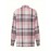 Pink Gingham Shirt | Casual Lapel Collar, Button Details, Summer Shirting