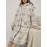 Women'S Heavyweight Fleece Hooded Coat with Plaid Pattern (Pink/) - Thick Winter Warmth, Full-Zip Front Closure, Long Length for Outdoor & Indoor Use, Cozy Insulated Jacket with Pockets, Elegant Cold Weather Outerwear, Winter Coats for Women