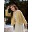 Women's Elegant Solid Color Winter Jacket - Single-Breasted Button Front Coat with Pockets, H-Line Silhouette, Long Sleeve Warm Outerwear for Fall & Winter, Casual or Dressy Occasions