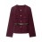Women'S Belted Blazer | Round Neck Long Sleeve Jacket for Fall Office Wear, Chic, Single Breasted, Regular Fit